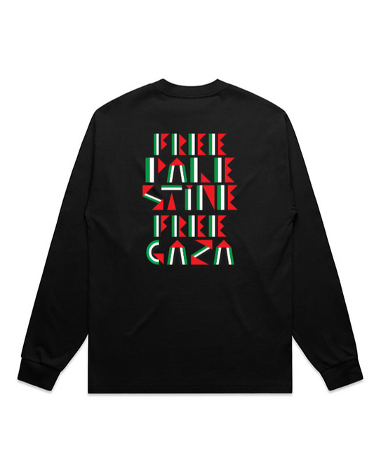 Free Palestine - Long Sleeve Tee